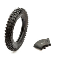 Tyre & Inner Tube 3.00-10 300-10 10 inch Rear Knobbly Pitbike