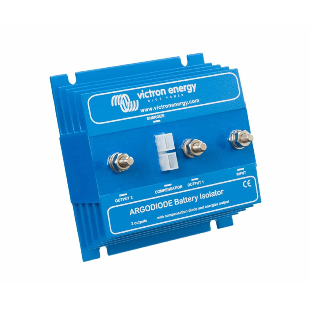 Victron Energy Argodiode Battery Isolator 80-2Sc 2 Batteries 80A Arg080202000 (R) 8719076018995