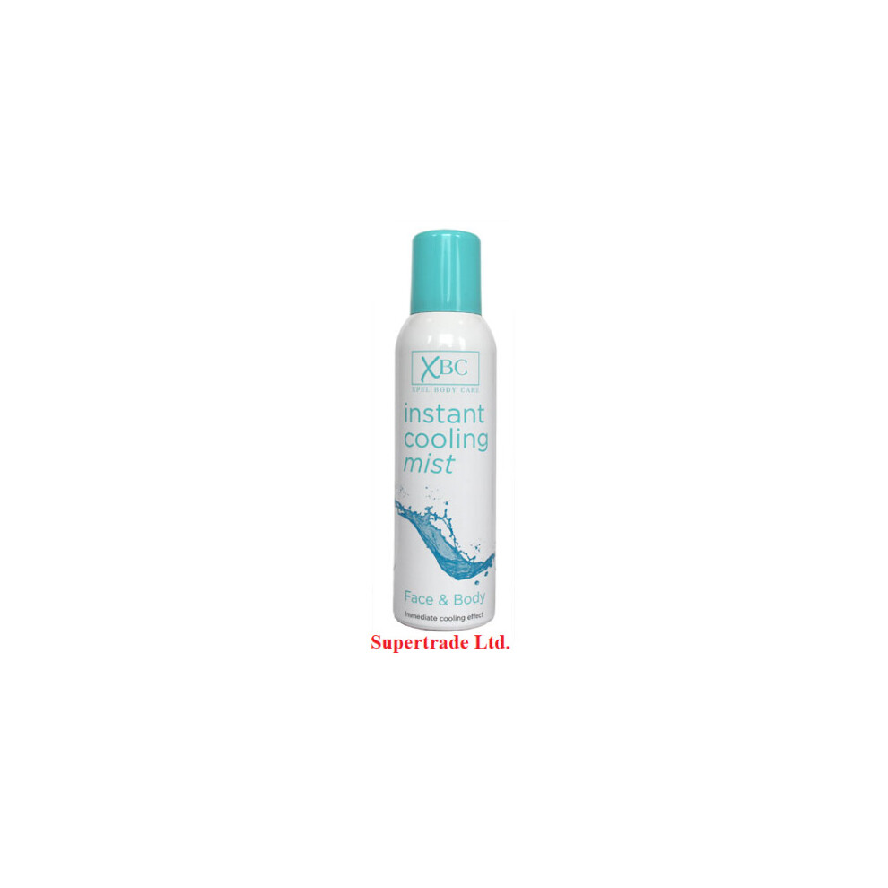 Xpel Xbc Instant Cooling Mist Spray Face & Body Immediate Cooling Effect - 150Ml