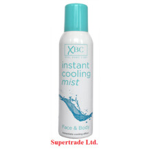 XBC 6-Pack Instant Cooling Mist Spray for Face & Body - Immediate Cooling, 150ml