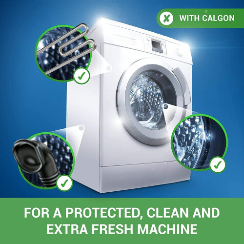 Calgon Calgon 3-in-1 Washing Machine Water Softener Tablets, 75 Tabs 2