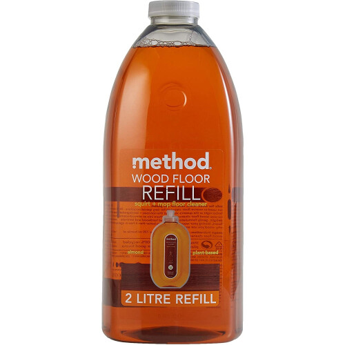 Method Wooden Floor Cleaner Refill, Almond, 2 L