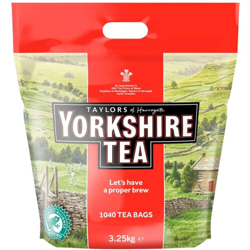 Yorkshire Tea Bags 3.25 Kg (1040 tea bags)