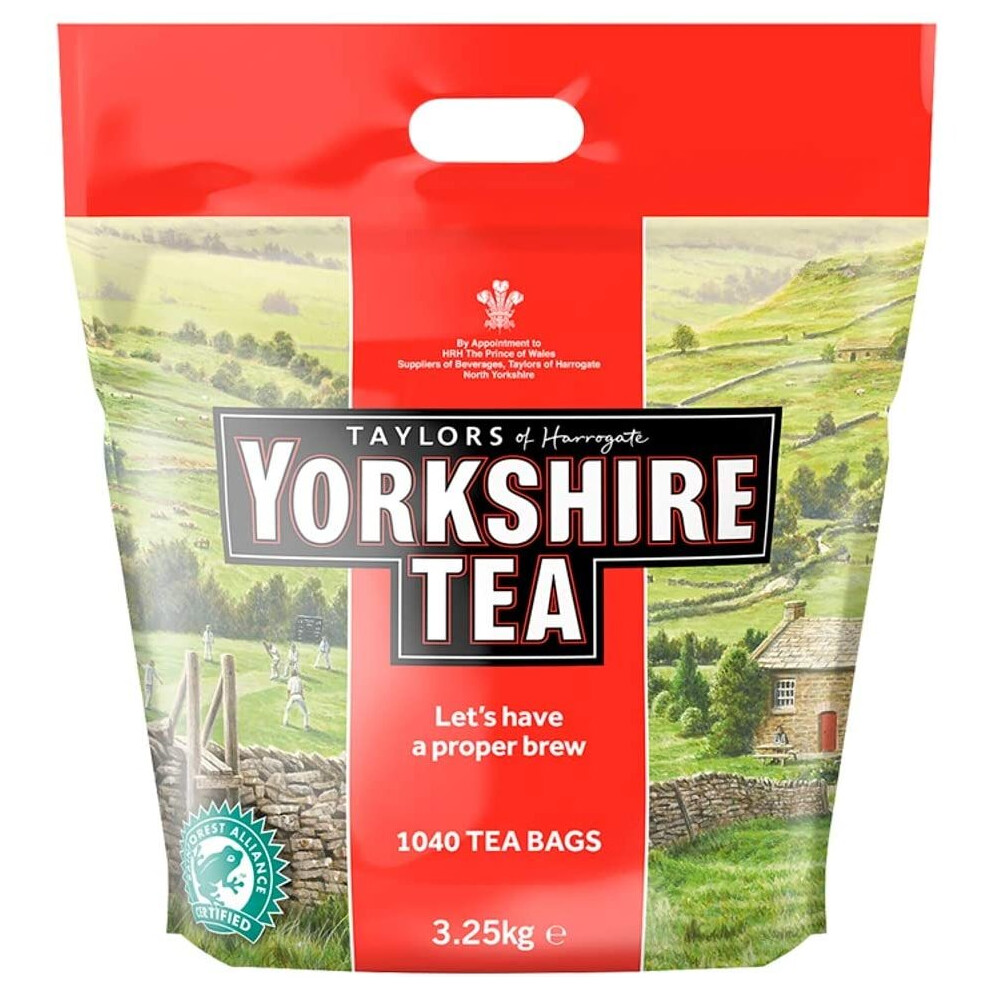 Yorkshire Tea Bags 3.25 Kg (1040 tea bags)