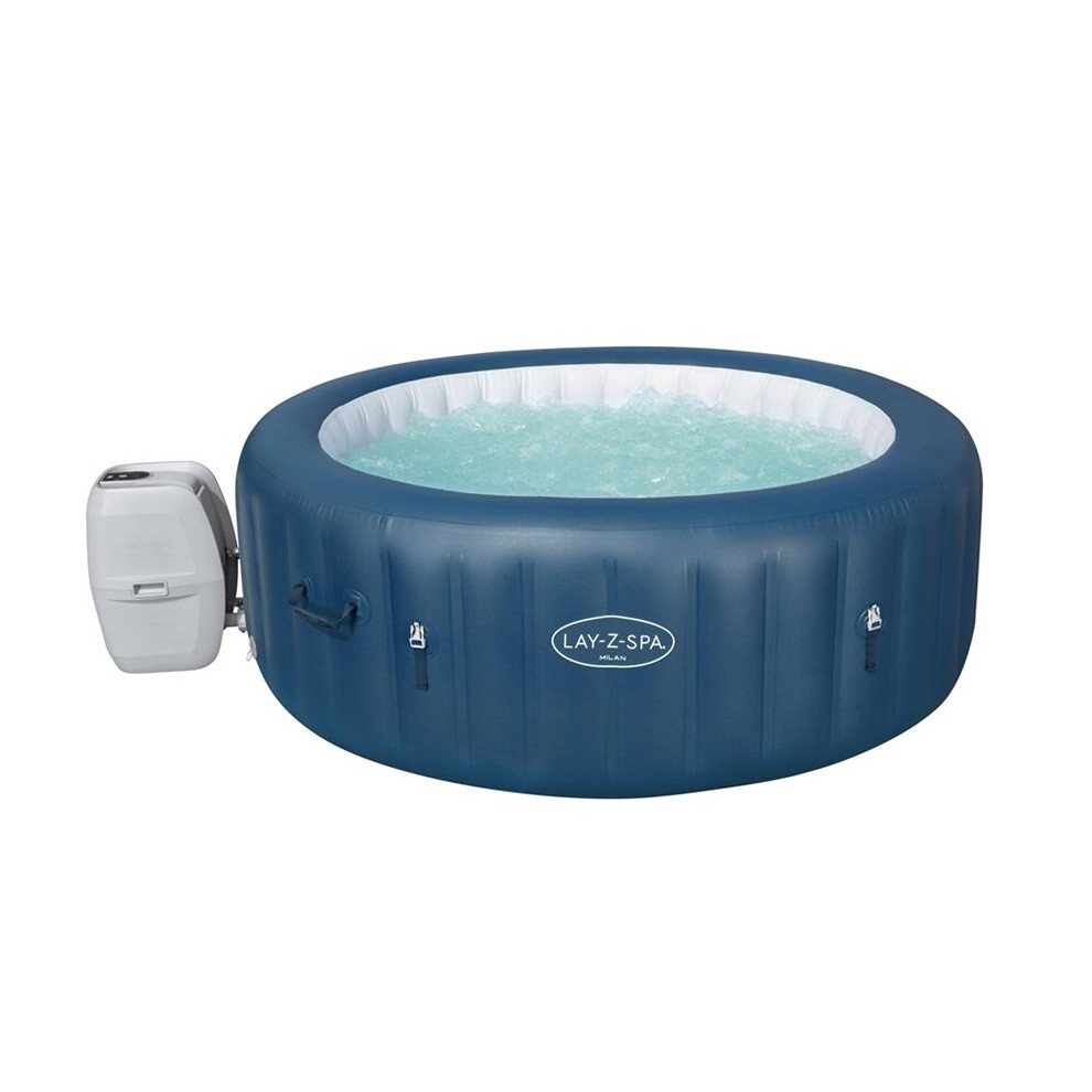 Lay-Z-Spa Bestway Blue Milan Airjet Plus Inflatable Hot Tub