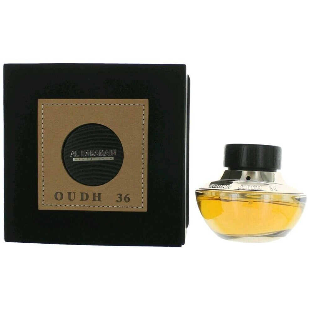 Oudh 36 by Al Haramain, 2.5 oz EDP Spray Unisex Eau De Parfum