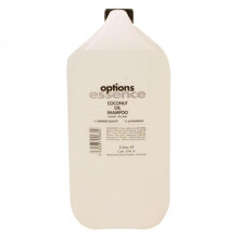 Options Coconut Oil Shampoo 5 Litres - Mild, pH-Balanced Conditioning for All Hair Types with Rich Coconut Fragrance