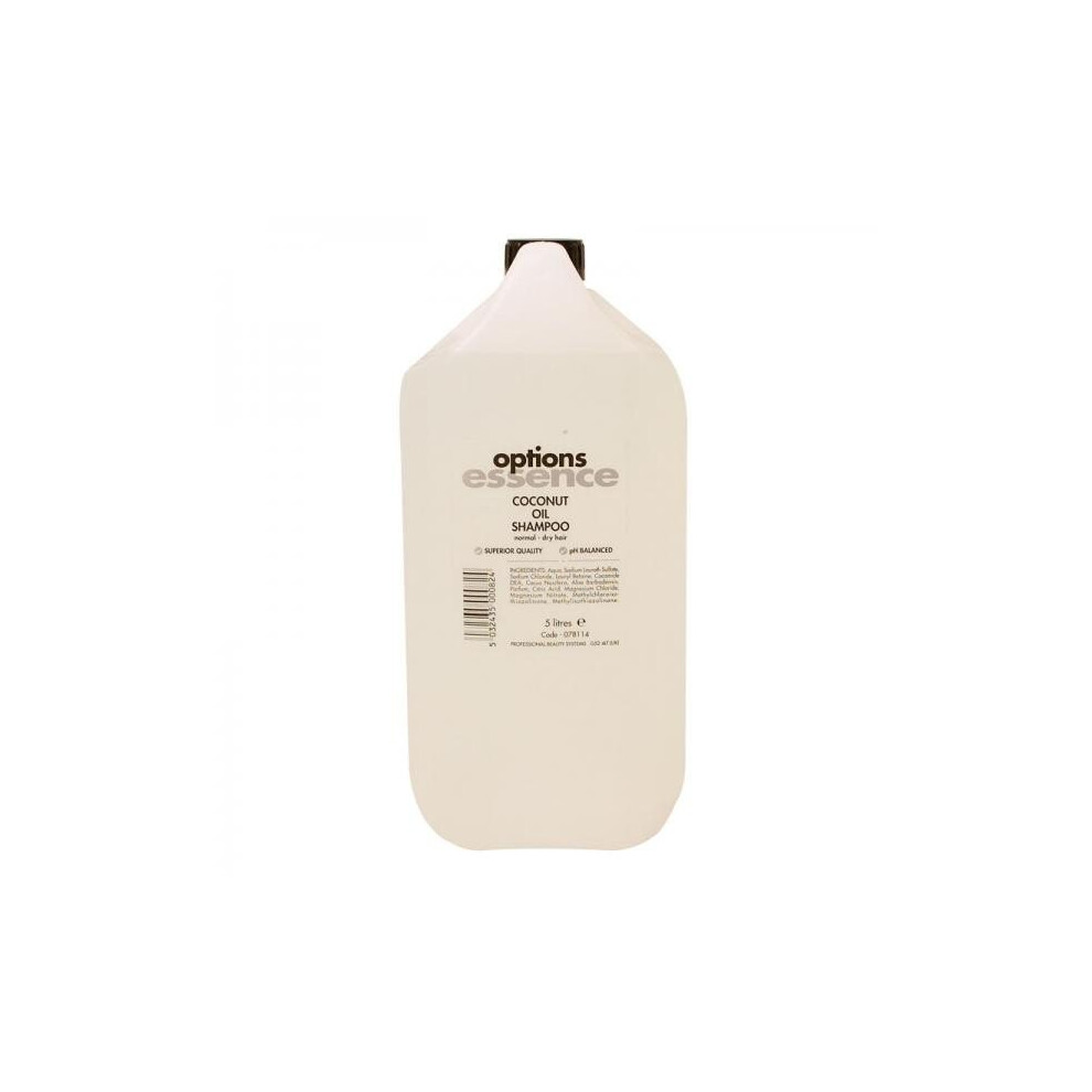 Options Coconut Oil Shampoo 5 Litres