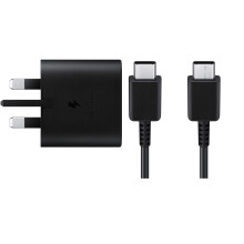 Samsung 25W Wall Plug & Type C to Type C Charging Cable