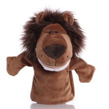 (Lion) Animal Hand Puppet Plush Toys Telling Story Doll