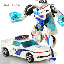 (Police) Transformers Robot Optimus Bumblebee Toys