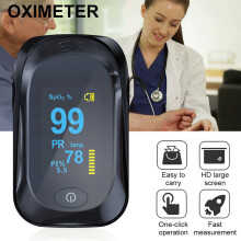 Professional Finger Pulse Oximeter Blood Oxygen Saturation Monitor