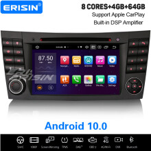 8-Core Android 10.0 DAB+ DSP Car Stereo CarPlay WiFi Sat Nav For Mercedes Benz E/CLS/G Class W211