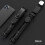 Ranpo (Black) Portable Selfie Stick Phone Tripod + Bluetooth Remote & Fill Light Live Stream 1