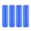 4 x REPLACEMENT 18650 1500mAh 3.7V RECHARGEABLE BATTERY NO Pointed 1
