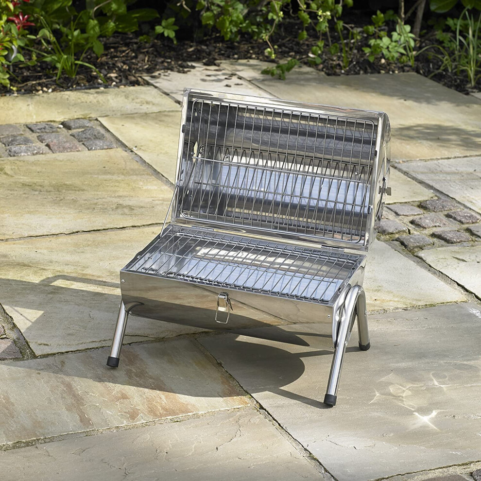 Bonnington Plastics Kingfisher OUTBBQ2 Portable Barrel BBQ