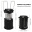 2PCS 30LED Camping Hiking LED Lantern Battery Tent Hanging Lamp 2