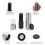 2X Electric Salt Pepper Mills Grinder Set Shaker Adjustable Coarseness 4