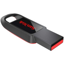 (128GB) SanDisk SDCZ61-016G-G35 16 GB USB 2.0 Cruzer Spark Flash Drive, Black