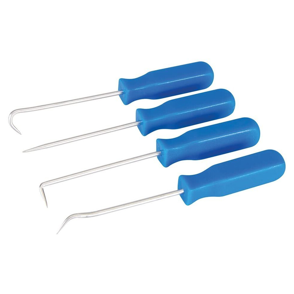 Silverline 427723 Pick and Hook 140 mm - Set of 4