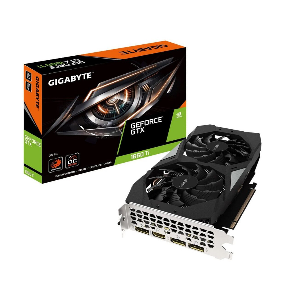 Gigabyte - Ventola Nvidia Gtx1660Ti Oc 6G, GV-N166T-OC-6GD-image