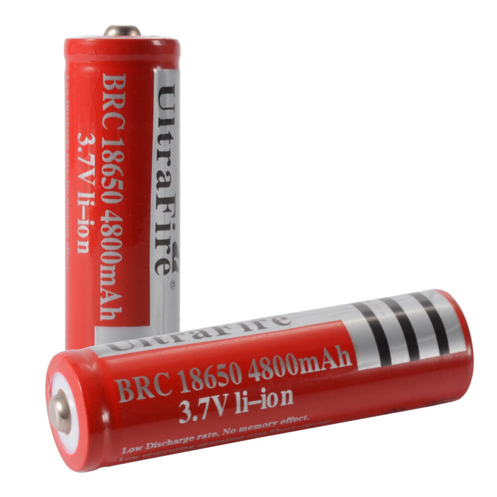 2X BRC 18650 4800mAh power battery 3.7v rechargeable Li-on battery