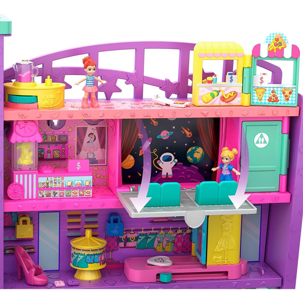 Polly pocket mega mall on sale