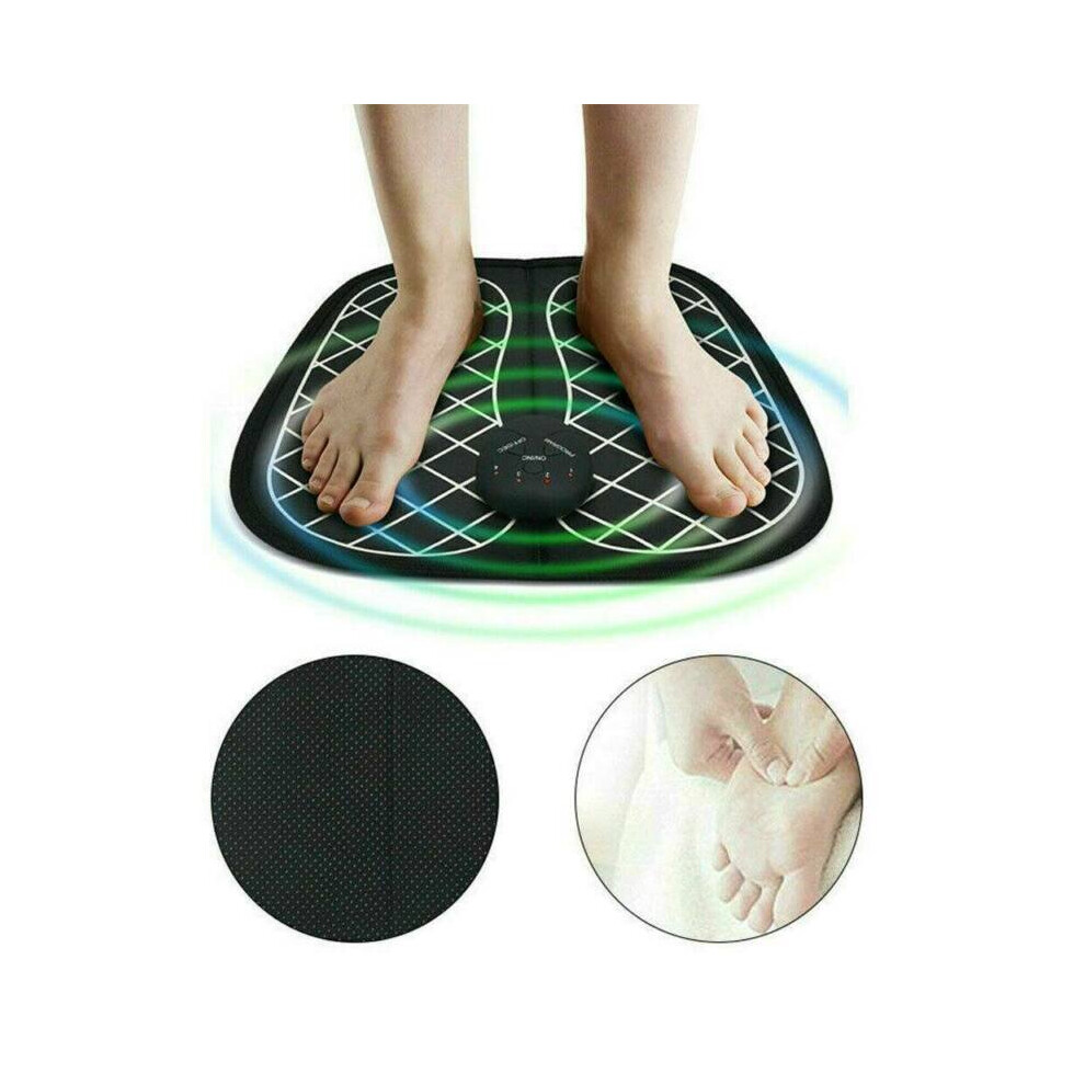 Smart Foot Pad Electric Feet Massager Pad Blood Muscle Circulation Relief Relax