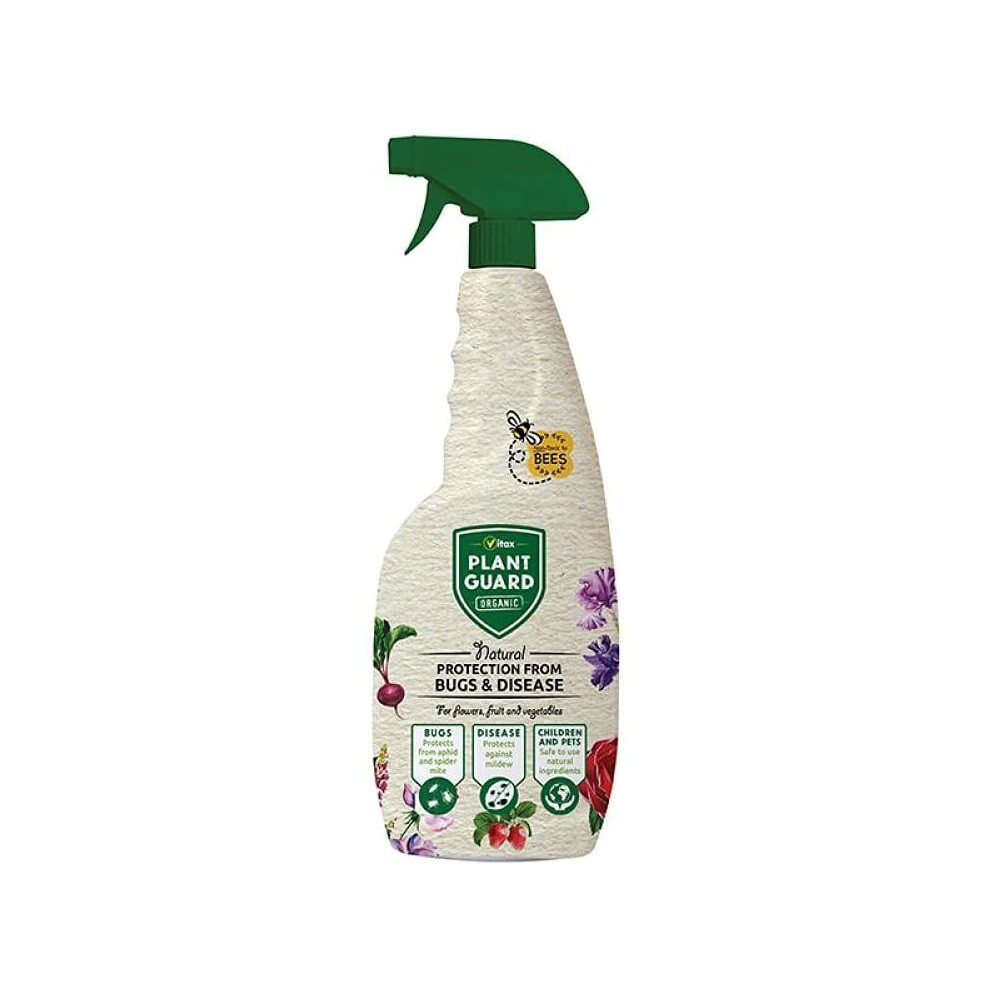 Vitax 5Pg750 Plant Guard Natural Bug & Disease Control Rtu 750Ml