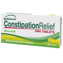 Galpharm Constipation relief tablets 20 x 6 = 120 tablets