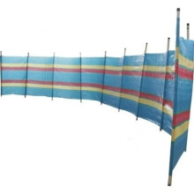 (10 Pole (5ft x 20ft)) Abaseen Colourful Windbreaker for Beach Camping
