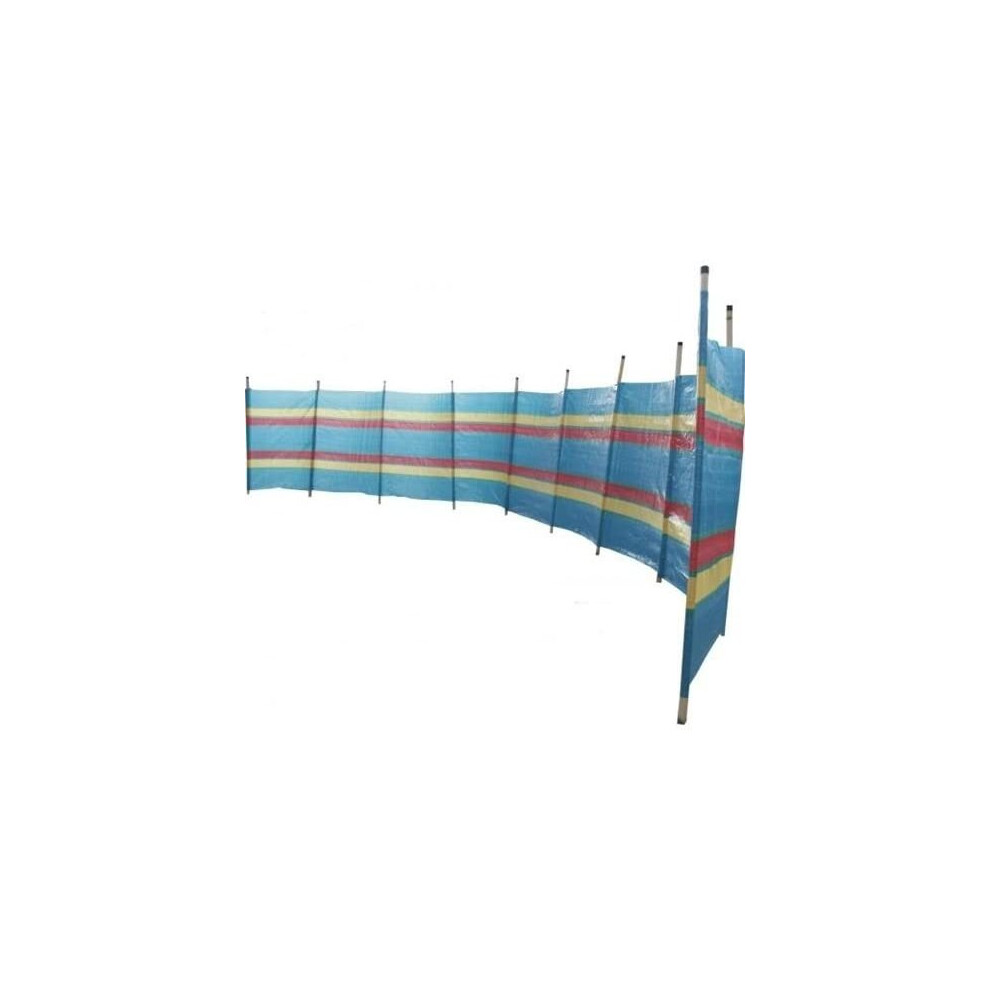 (5 Pole (5ft x 9ft)) Abaseen Colourful Windbreaker for Beach Camping