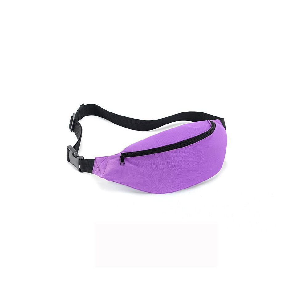 (Purple) Running Sport Bum Bag Travel Waist Hiking Wallet-image-OPC-P7DRB9B-NEW