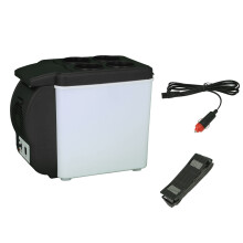 12v Portable Mini Car Freezer Cooler Warmer Electric Fridge 6L