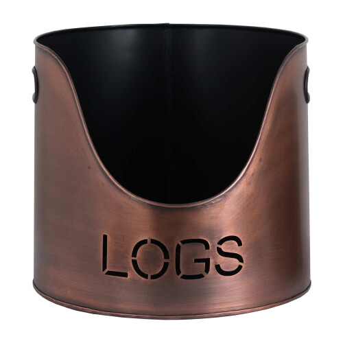 Hill Interiors Three Piece Fire Wood Bucket Set 2