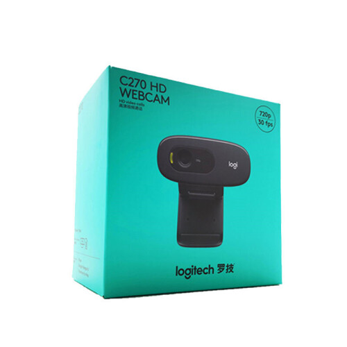 Logitech LOGITECH C270 HD Video 720P Web Built-in USB2.0 Computer Camera Webcam 2