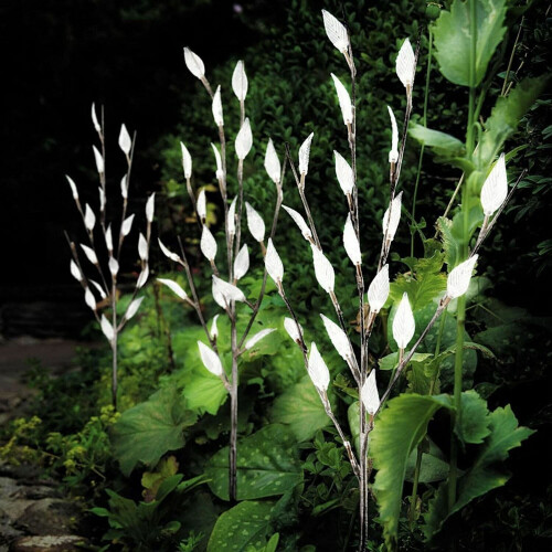 Spot On Dealz 3pk 60 LED Solar Powered Branch Lights  Warm White G-0150