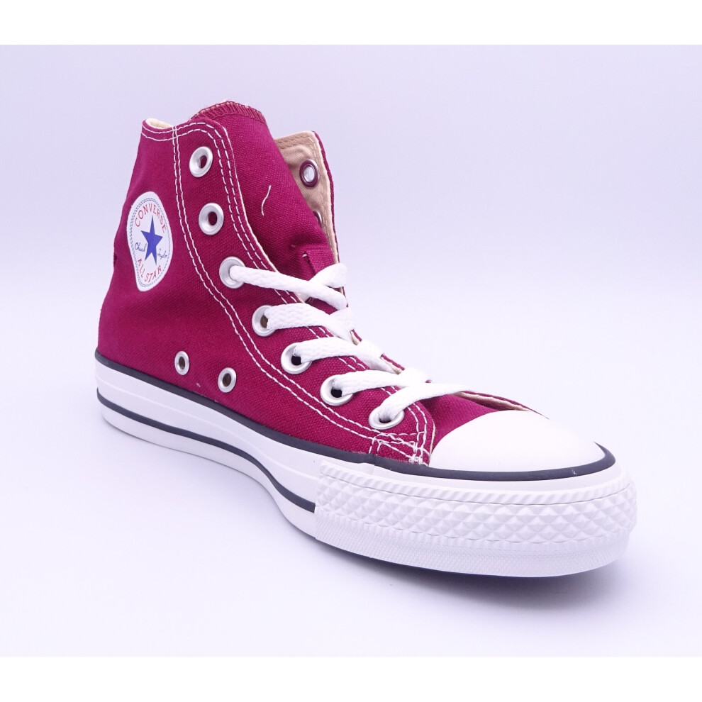 Converse (3 (Adults')) Women's All Star Hi Maroon Hi Plimsoles