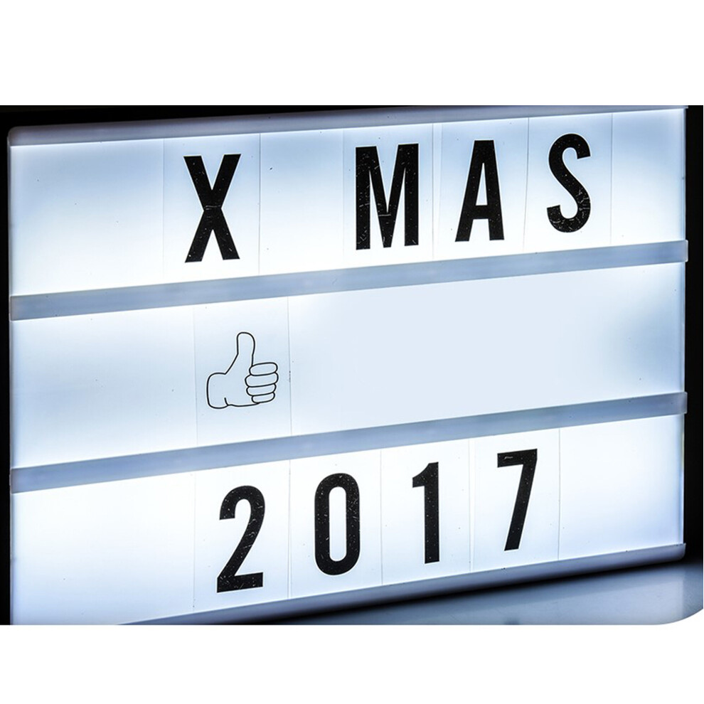 (A3 Single Colour) A3/A4 LED Light Up Message Board Display Sign