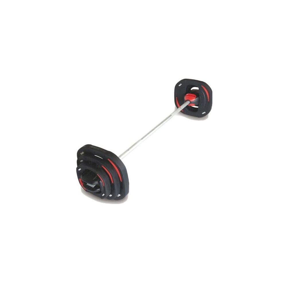 Tctnt 40Kg Smart Bar Barbell And Weight Set Ideal For Body Pump