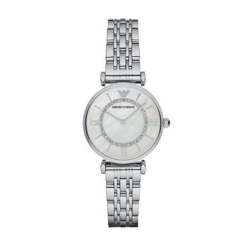 Armani Emporio Armani Dameur - Perlemorsskive - Rustfrit stål AR1908 2