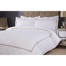 Emma Barclay Mayfair Duvet Set King Bed Taupe
