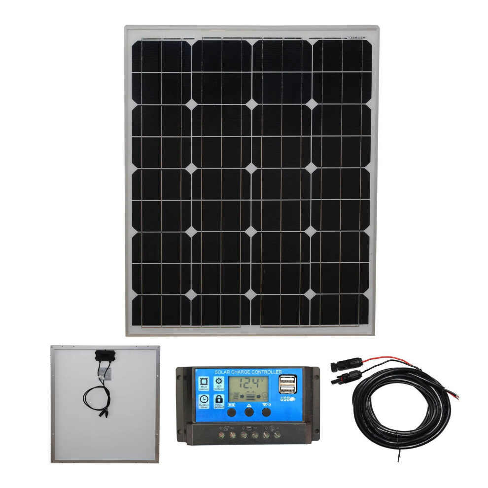 Mono 80W Solar Panel Kit 1