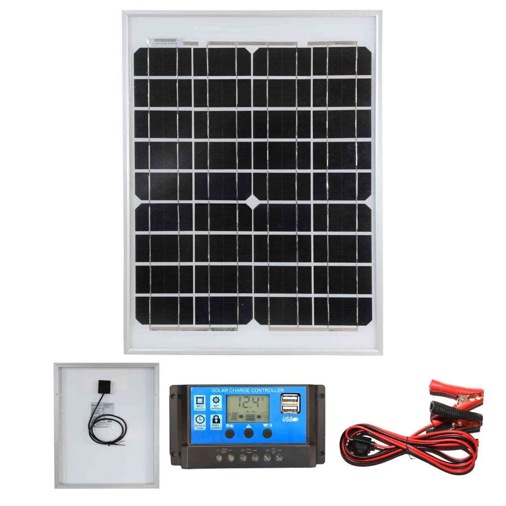 Mono 20W Solar Panel Kit 1