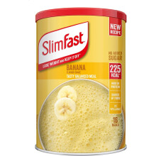 SlimFast Meal Shake Banana - New Recipe, 16 Servings, Calorie-Controlled Meal Replacement for Weight Loss