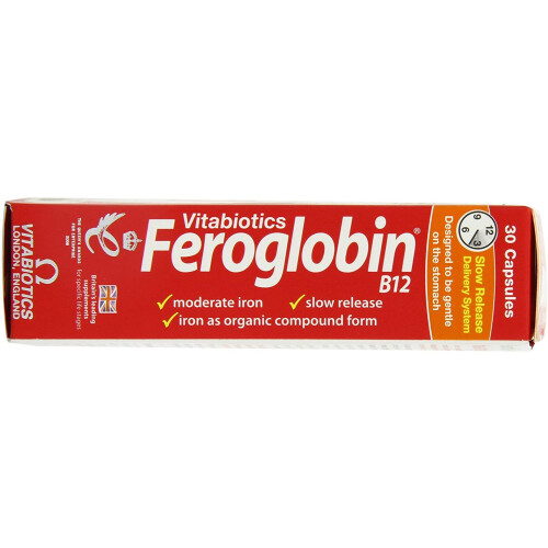 Vitabiotics Vitabiotics Feroglobin Original - 30 Capsules 1