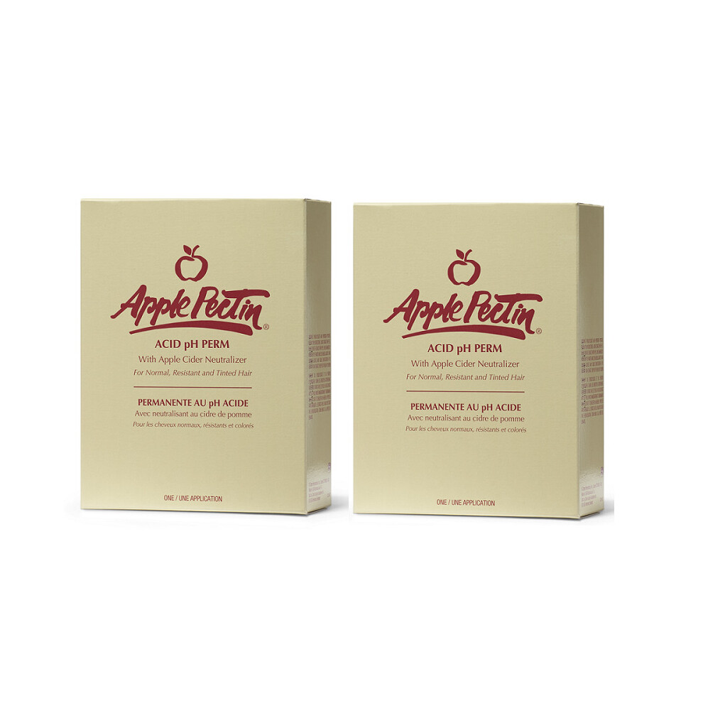 (2pks) Apple Pectin Acid pH Hair Perm