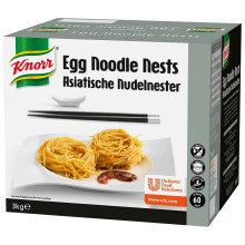 Knorr Professional Medium Egg Noodles Nests - 1x3kg