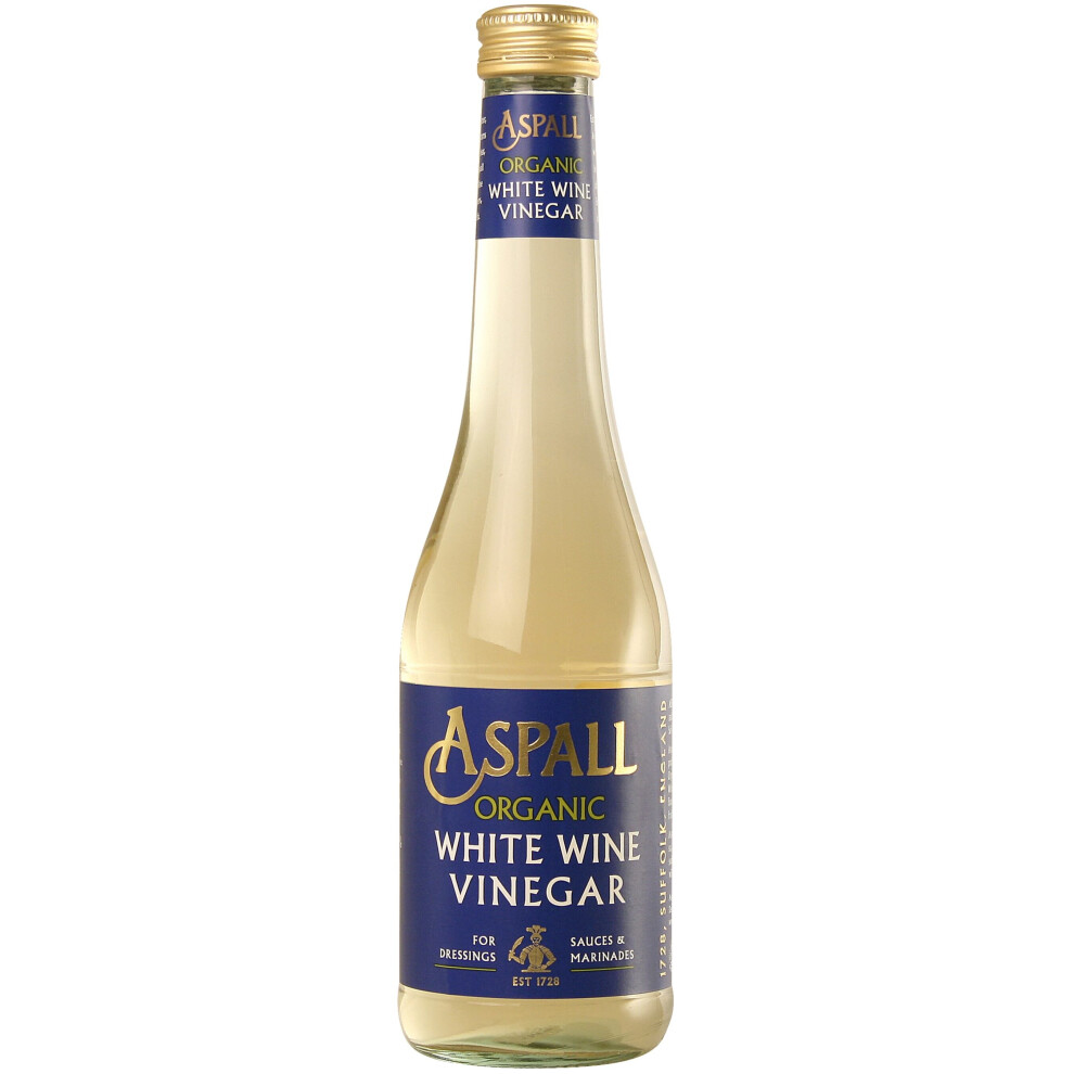 Aspalls Organic White Wine Vinegar - 6x350ml