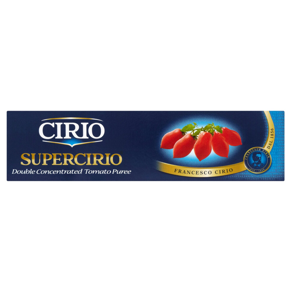 Cirio Tomato Puree Tubes 12X140g – Premium Italian Tomato Paste For Sauces, Meat & Slow-Cooked Dishes